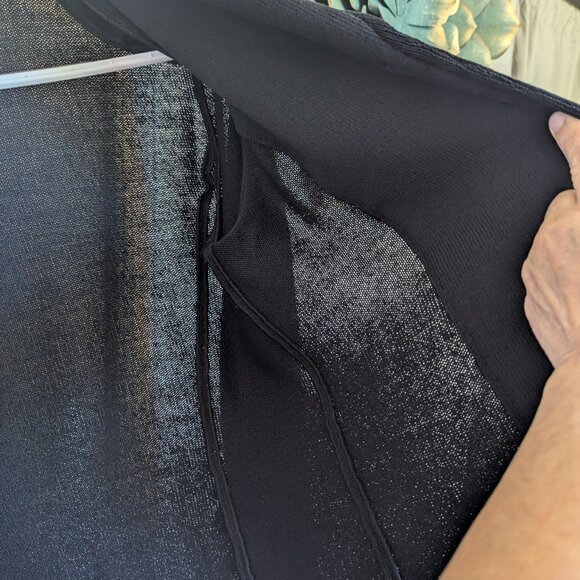 St. John Black Tailored Blazer | 10 | Made in USA | EUC | Quiet Luxury Classic - Picture 7 of 9